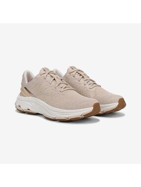 Ryka Devotion X Max Walking Sneaker Beige Tonal Mesh Fabric 6M